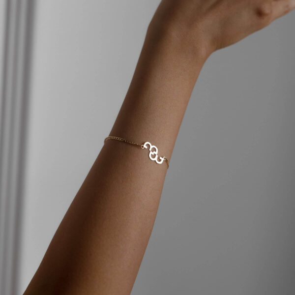 Bransoletka złota Hermosa