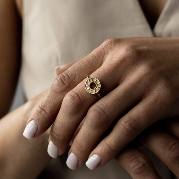 Pierścionek złoty Gentile