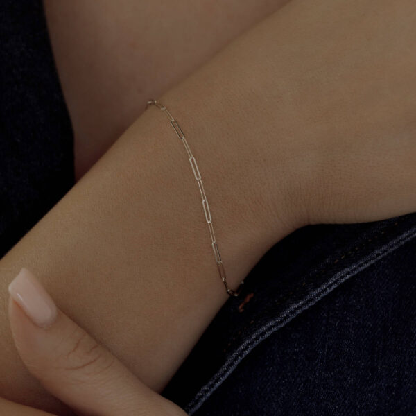 Bransoletka złota Soleil  z ażurowym wisiorkiem splot agrafkowy